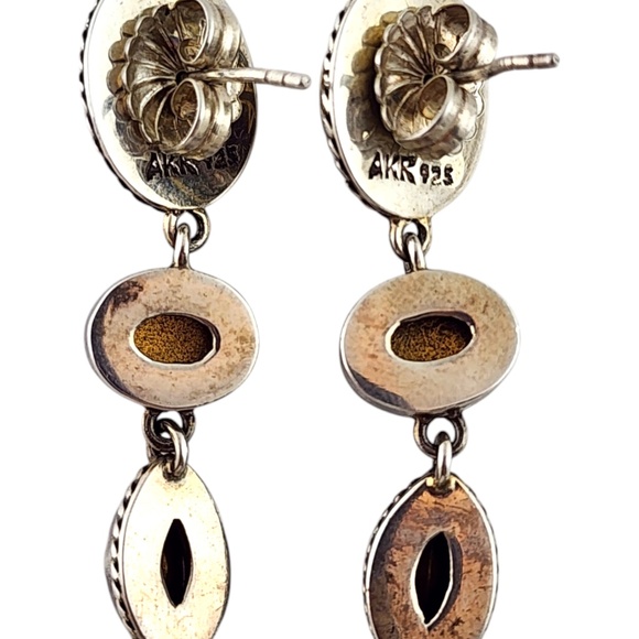 Amy Kahn Russell Sterling Silver Dangle Earrings #20068 - Picture 4 of 6